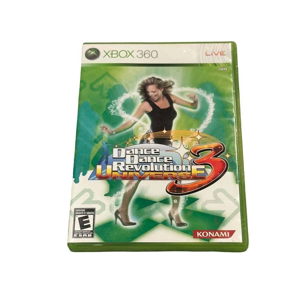 Dance Dance Revolution Universe 3 (2008) Xbox 360 CIB
